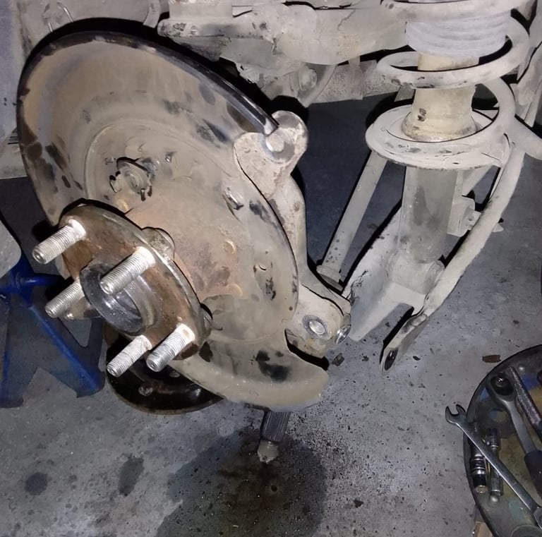 a car brake work