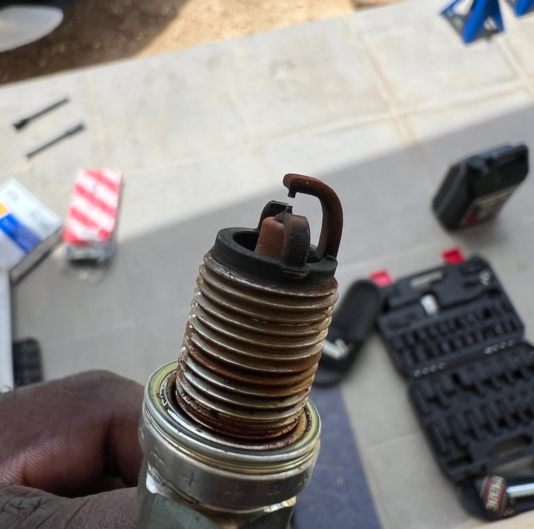 a person holding a spark sparkle in their hand