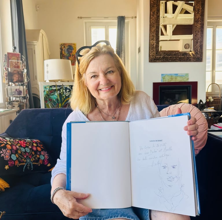 A signed book from Mireille