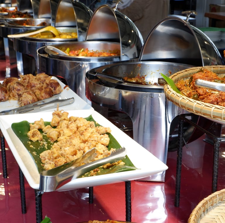 Nasi campur Signal Nasi Padang at Signal Food Square by GlobalKitc KPD Avenue Kota Kinabalu