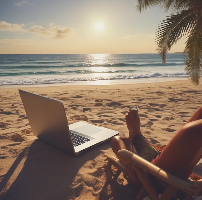 A visual representation of digital marketing strategies at work.