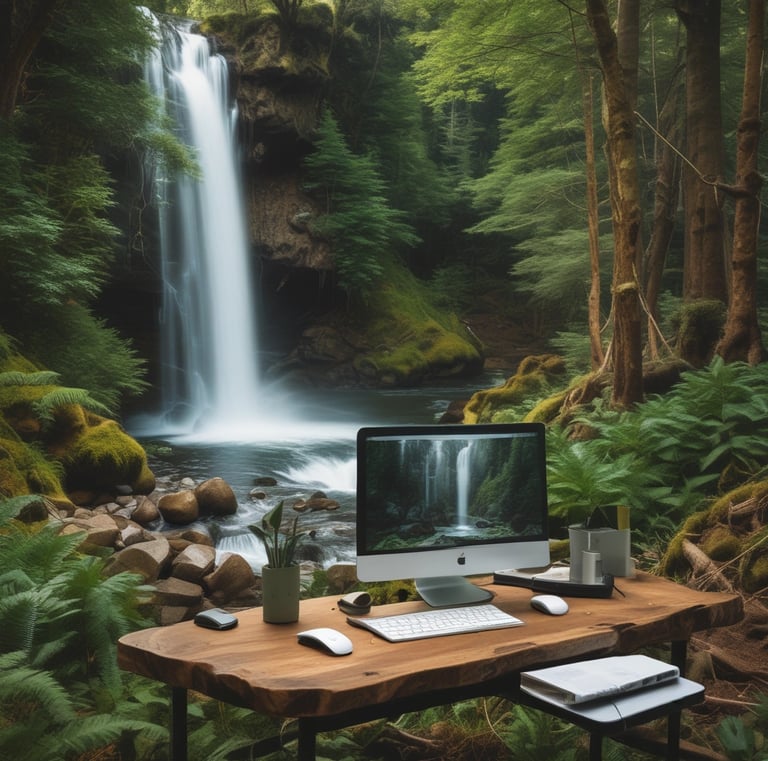 An uplifting image of a team collaborating on business solutions.