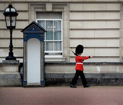 guardsman on duty
