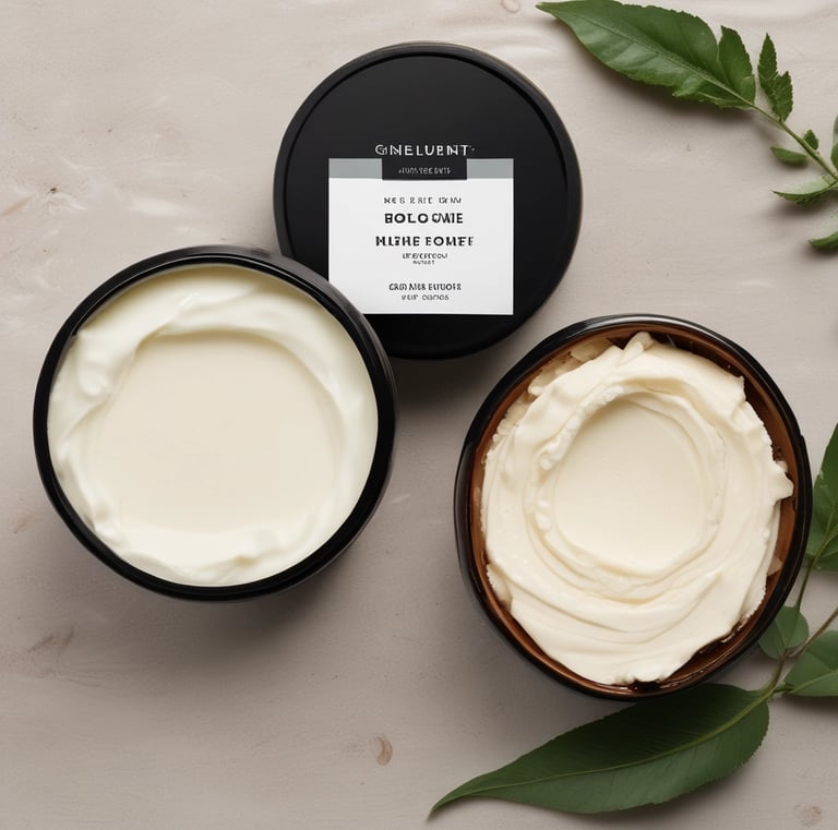 a jar of whipped cream with whipped cream