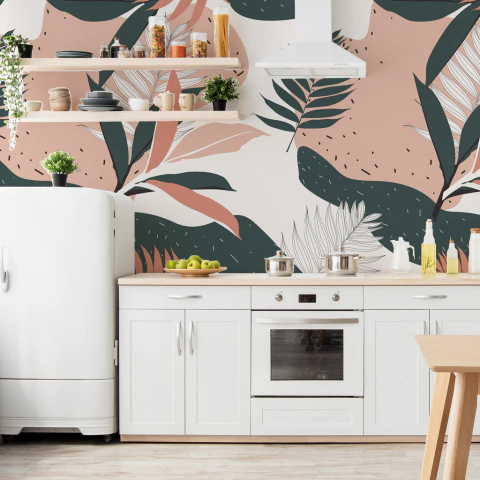 Empapelado vinílico cocina