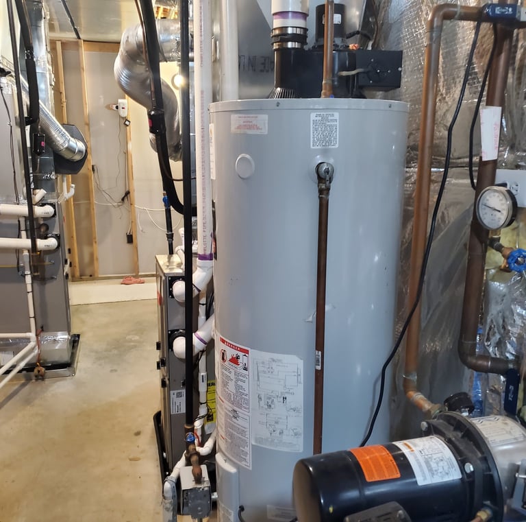 Gas water heater installation in the City of Rockville MD by WaterHeatersNearMe.pro