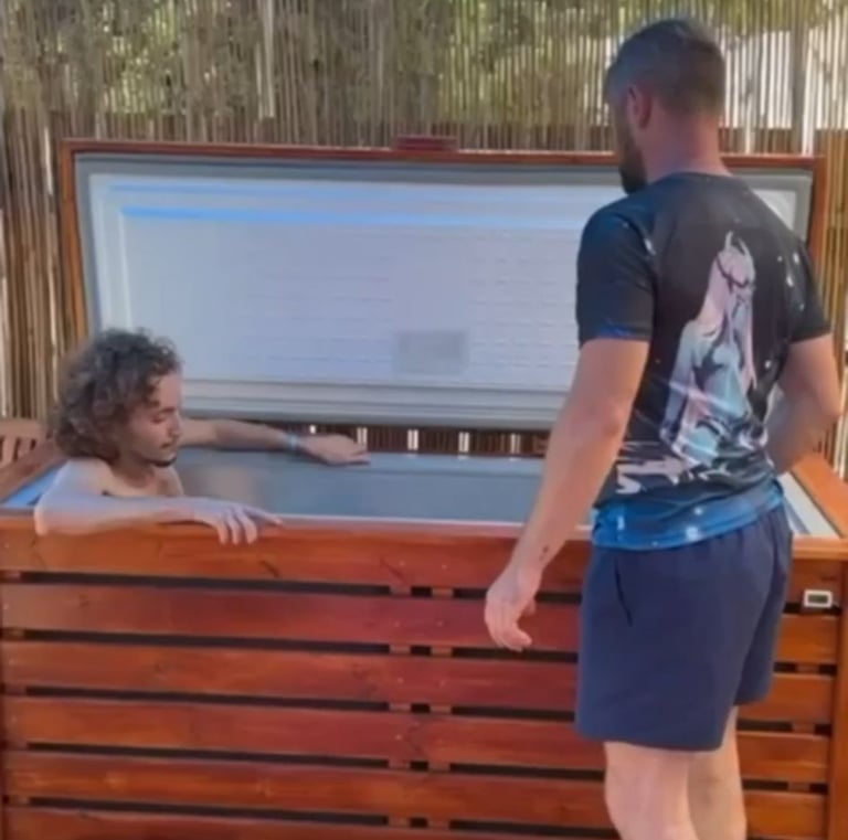 אמבטיית קרח 15