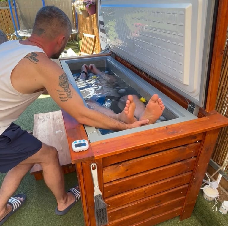 אמבטיית קרח 18