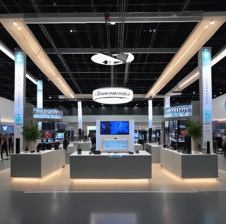 A close-up of unique event decorations and lighting.