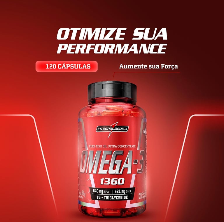Ômega 3 120 Cápsulas