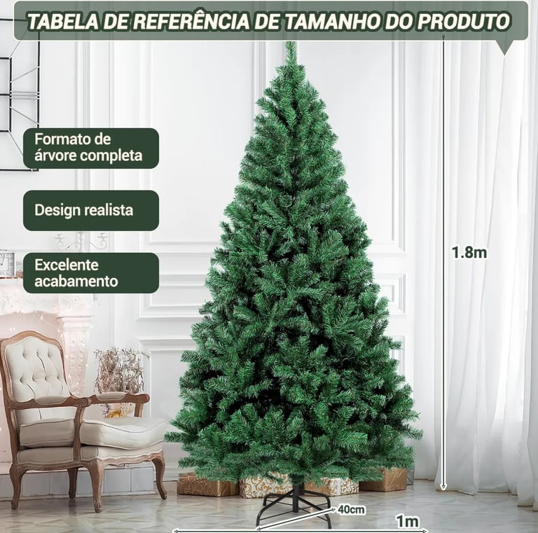 Pinheiro Clássico de Natal