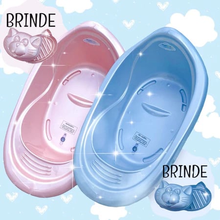 Banheira de bebe 22L Resistente Infantil 