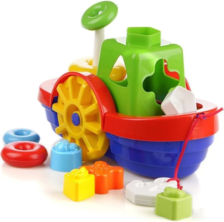 Brinquedo Educativo Barco Didático