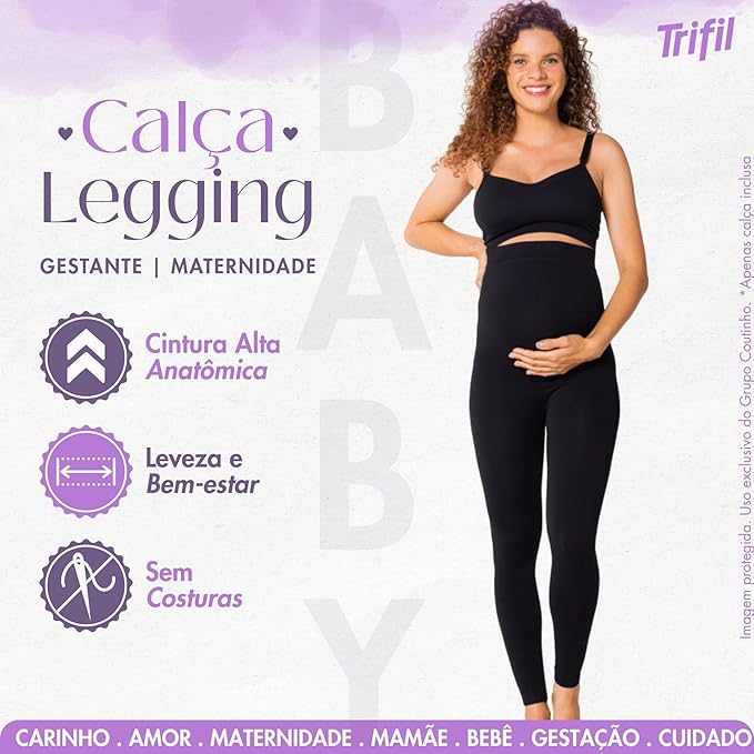 Calça Legging Gestante Trifil