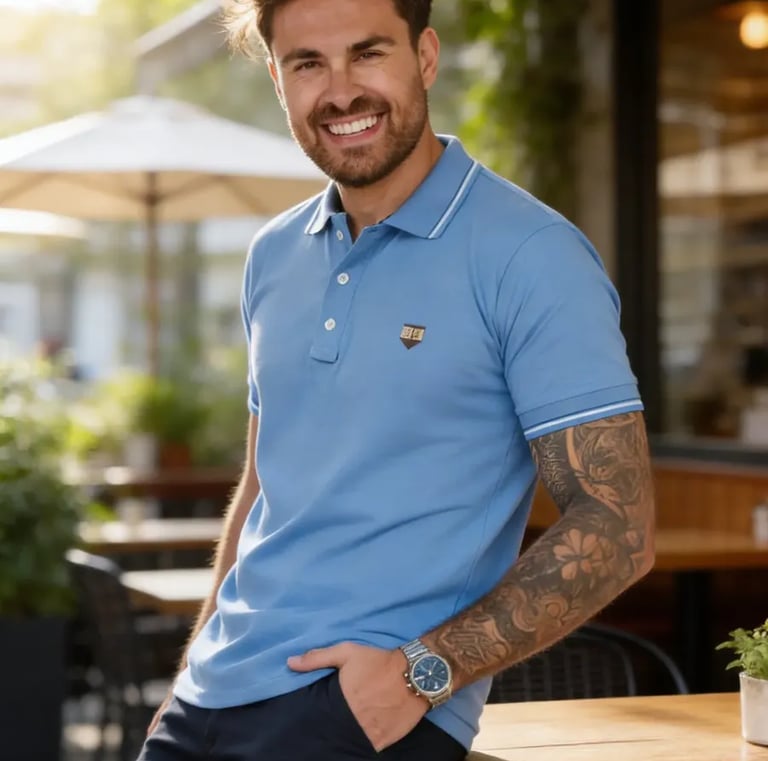 camisa polo slim