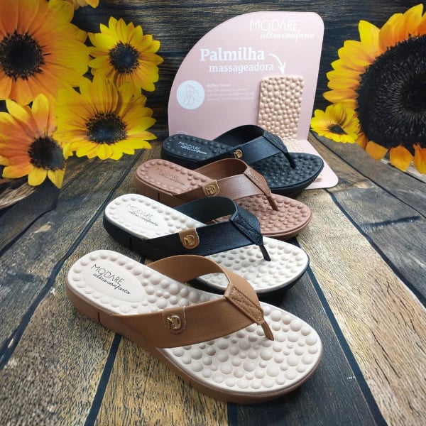 Chinelo Tamanco Modare Ortopédico 