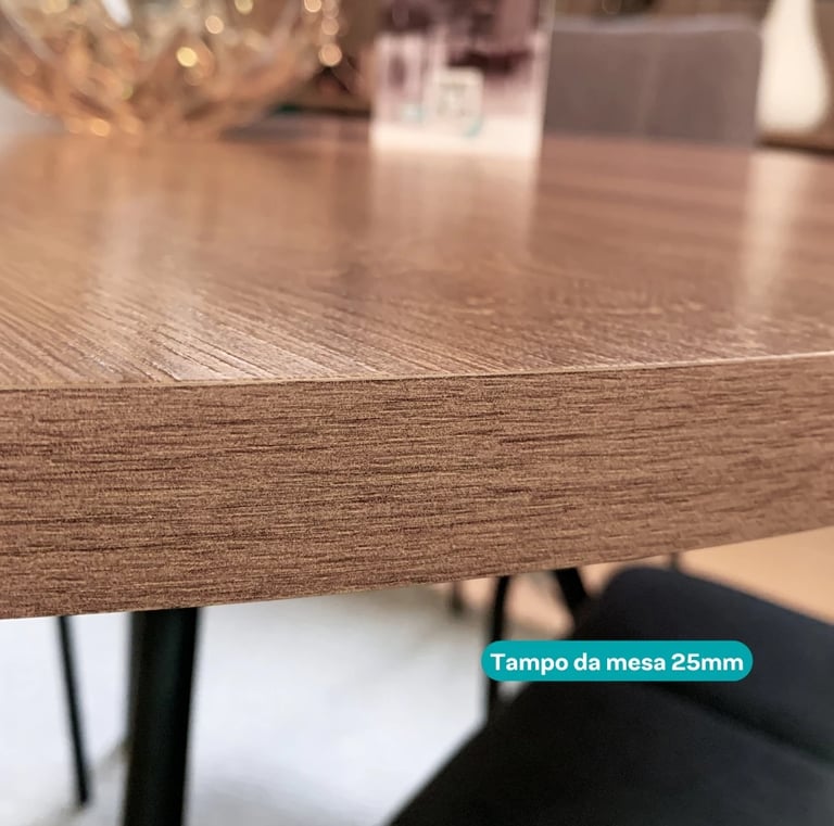 Conjunto Sala de Jantar 4 Cadeiras San Francisco Carraro
