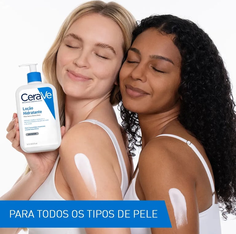 Loção Hidratante Corporal Sem Perfume, CeraVe 473ml