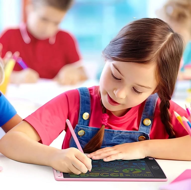 Lousa Mágica Tela Lcd Tablet Infantil De Escrever E Desenhar
