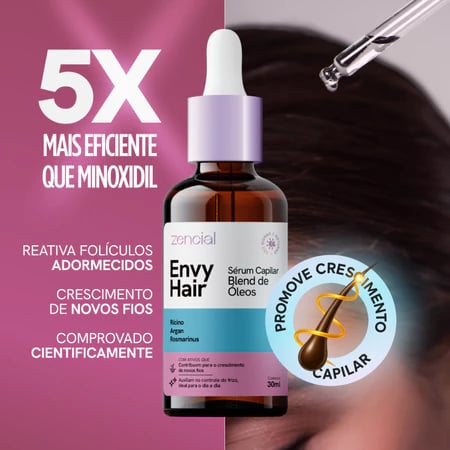 Oleo Capilar Envy Hair Sérum de Crescimento