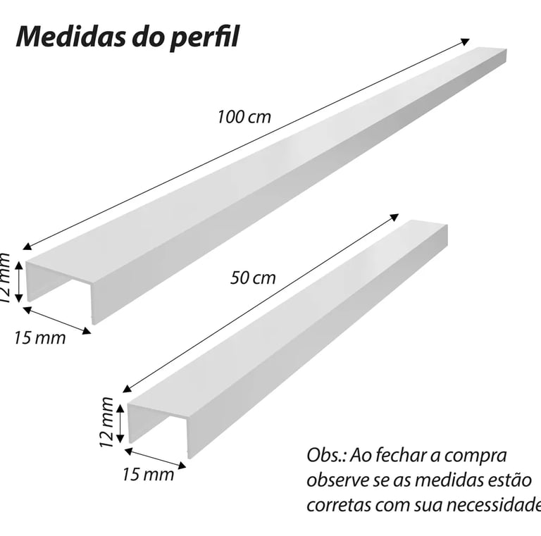 Protetor Umidade Salva Armário Gaveta 100cm Em Alumínio 15mm