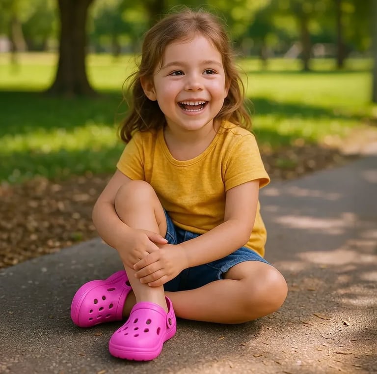Sandália Babuche Infantil Macia Confortável 