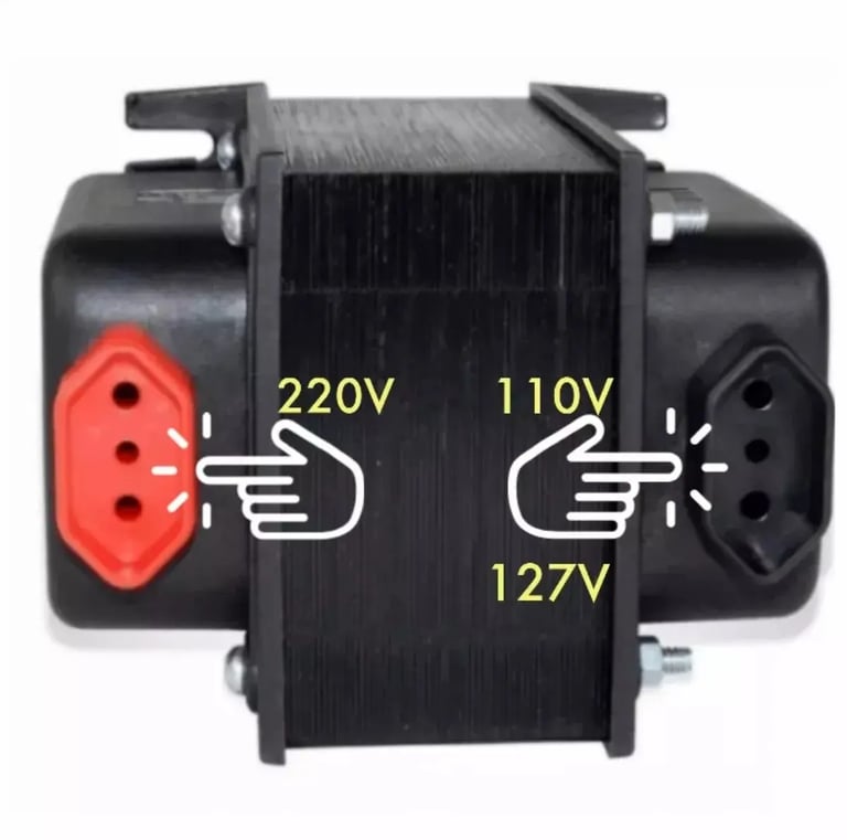 Transformador 5000va 110-220 Ou 220-110 Conversor Bivolt 12000 Btus C/ N F