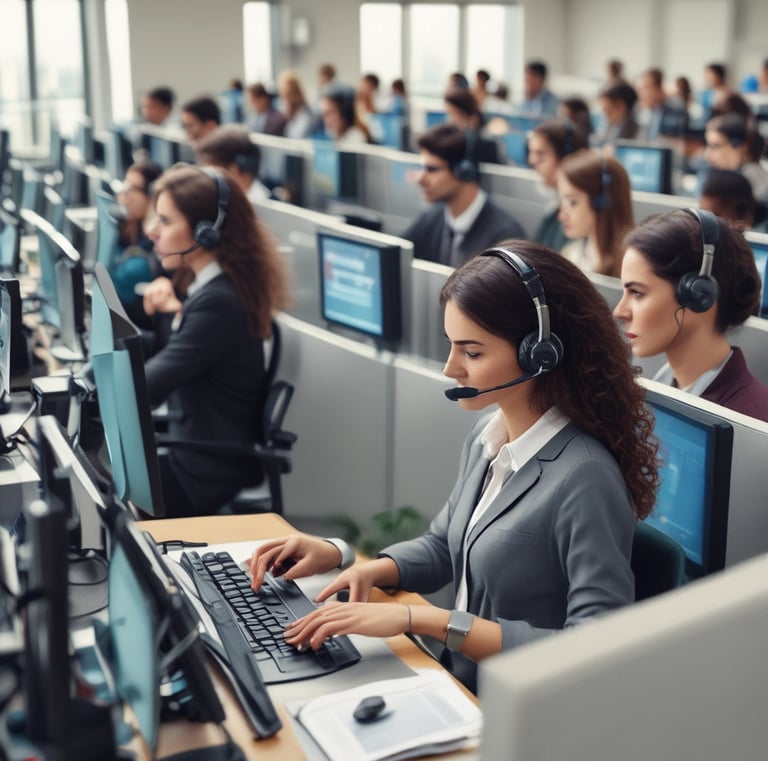 A bustling airport terminal with people walking and standing around, checking the departure and arrival boards. The spacious hall has high ceilings and polished floors, with various signs indicating gates and services. An information counter and foreign exchange booth are visible along one wall.