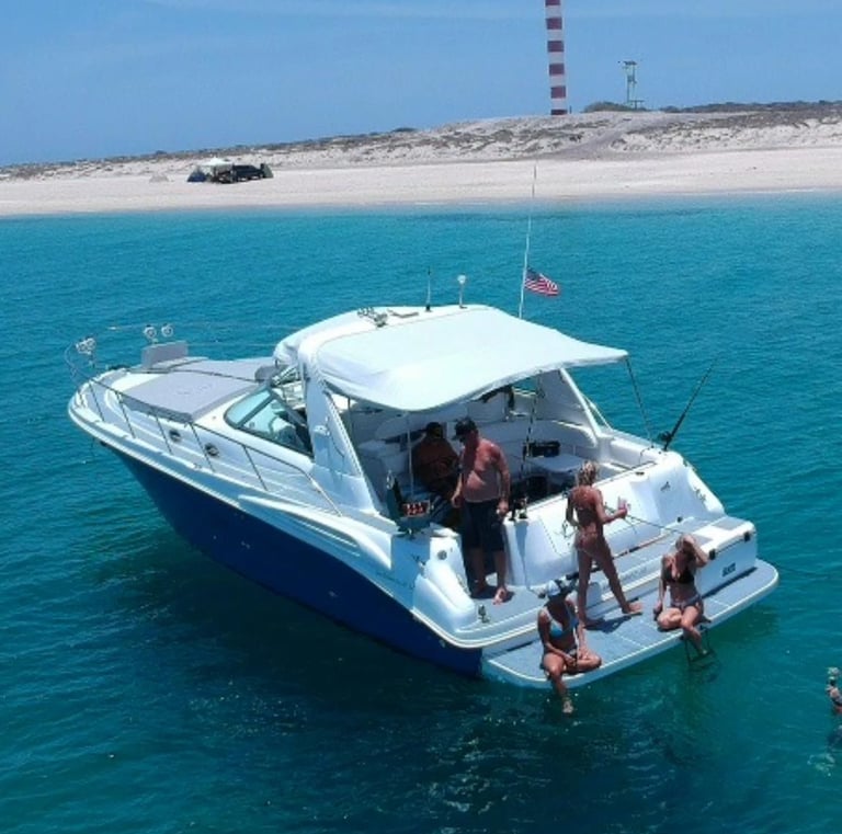 Sea Ray 47 yate Cabo San Lucas Rear