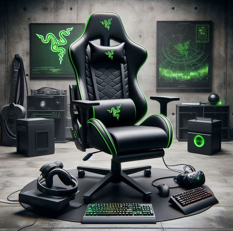 Gaming Experience with the Razer Haptic Chair Cushion: 