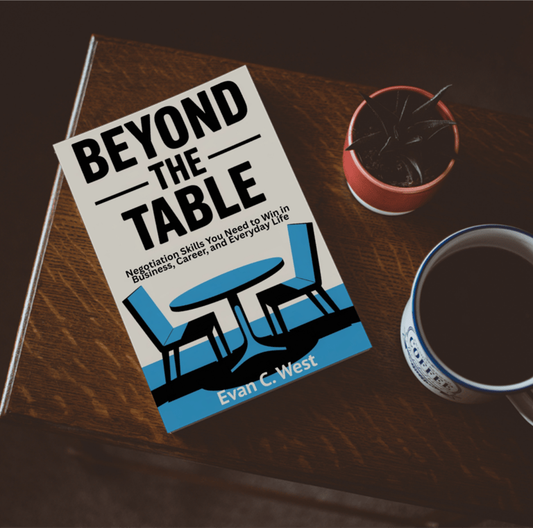 a book cover of beyond the table