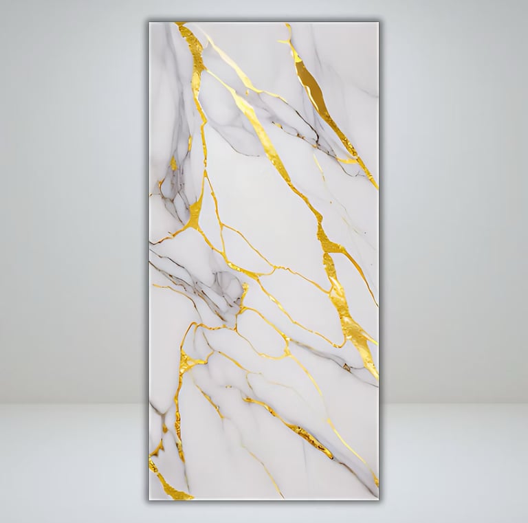 Premium marble-inspired wall panel for elegant feature walls, TV walls, showers, and commercial inte