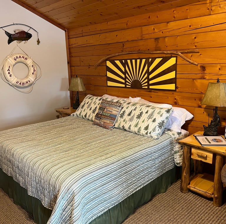 Comfy King Bed
