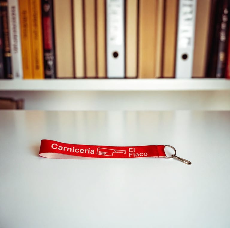 sala de directorio presentando el merchandisng de un cliente