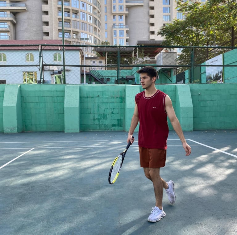 Umid Huseynov (futman) tennis