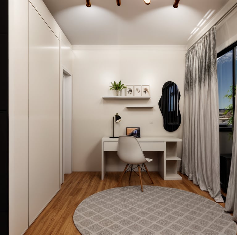 Quarto mesa de estudo