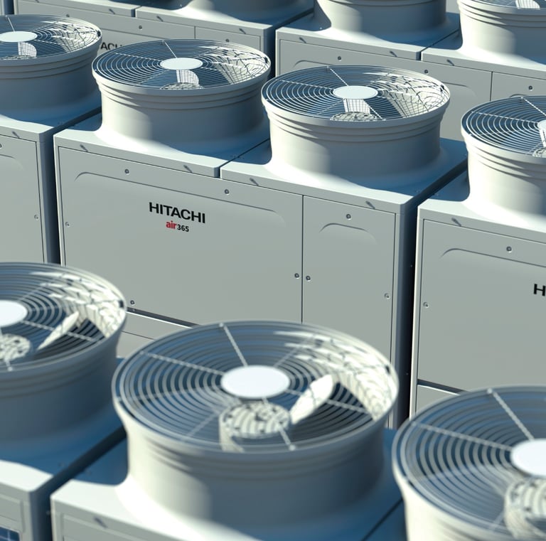 Comercialização de aparelhos de ar condicionado em atacado.