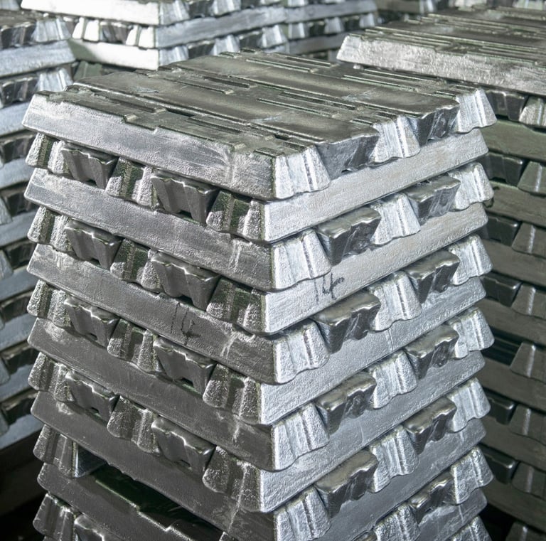 Aluminum ingots