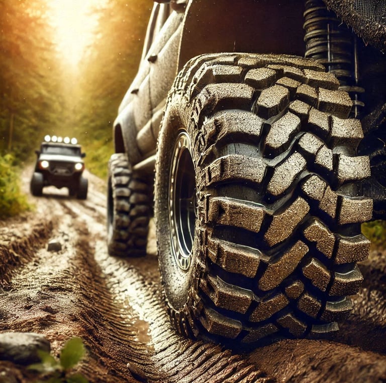 Llantas Mud Terrain y All Terrain
