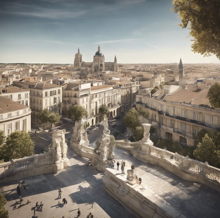 A woman in a yellow jacket standing on a beach