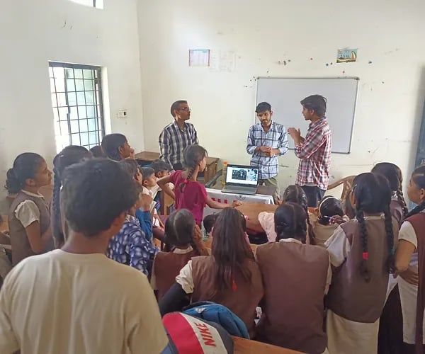 Our Volunteers taking Climate Awareness Seminar