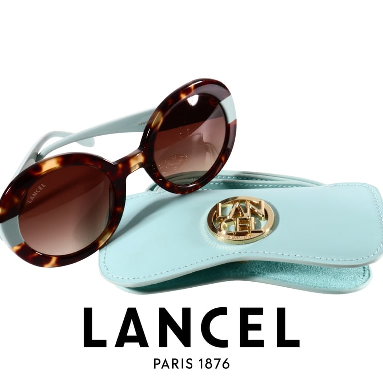 Lancel eyewear - Elegant and refined frames available at Kyoptic Paris 6.