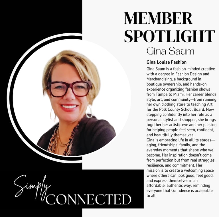 Gina Saum, Fashion Consultant, Stylist, Gina Louise Fashion, 