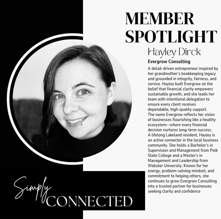 Hayley Dirck Evergrow Consulting Bookkeeping
