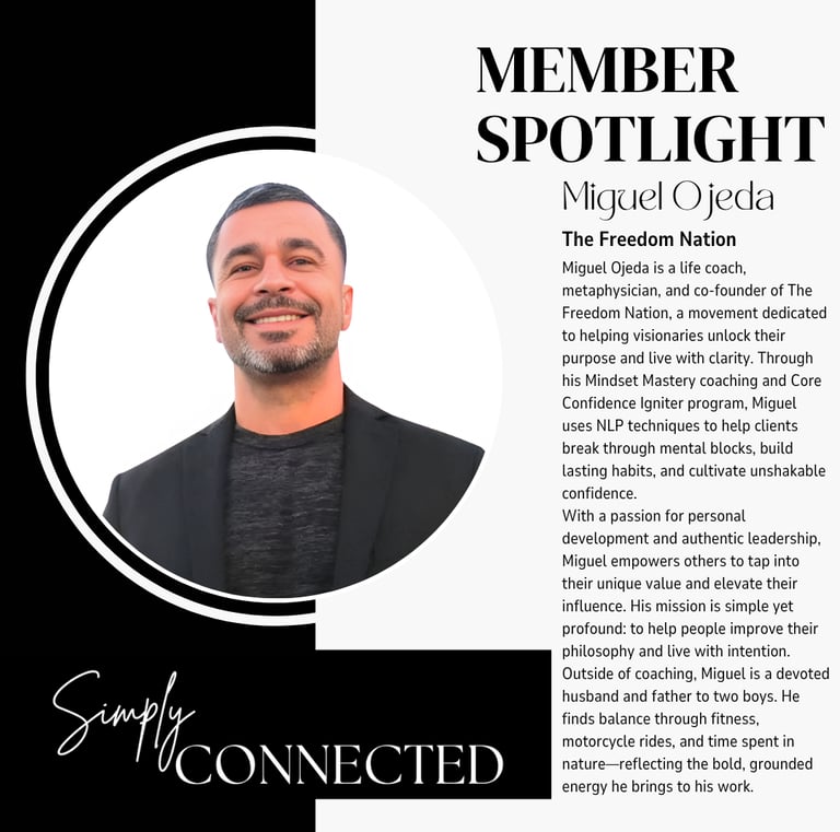 Miguel Ojeda Life Coach Published Author