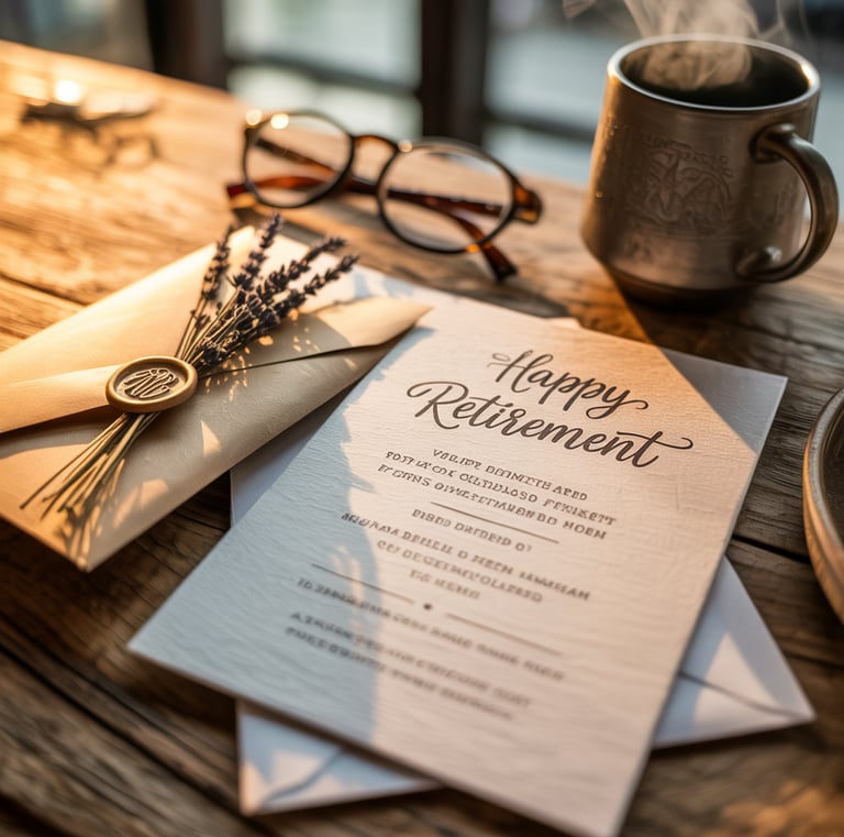 a table with a cup of coffee and a napkin