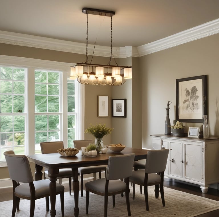 A smart home device integrated seamlessly into a cozy living space.