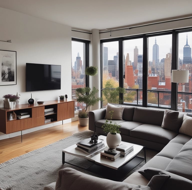 Textiles and accessories arranged to enhance warmth and aesthetic appeal.