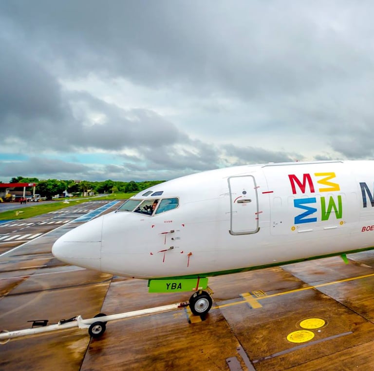 Case modern 7 Avião Boeing 737