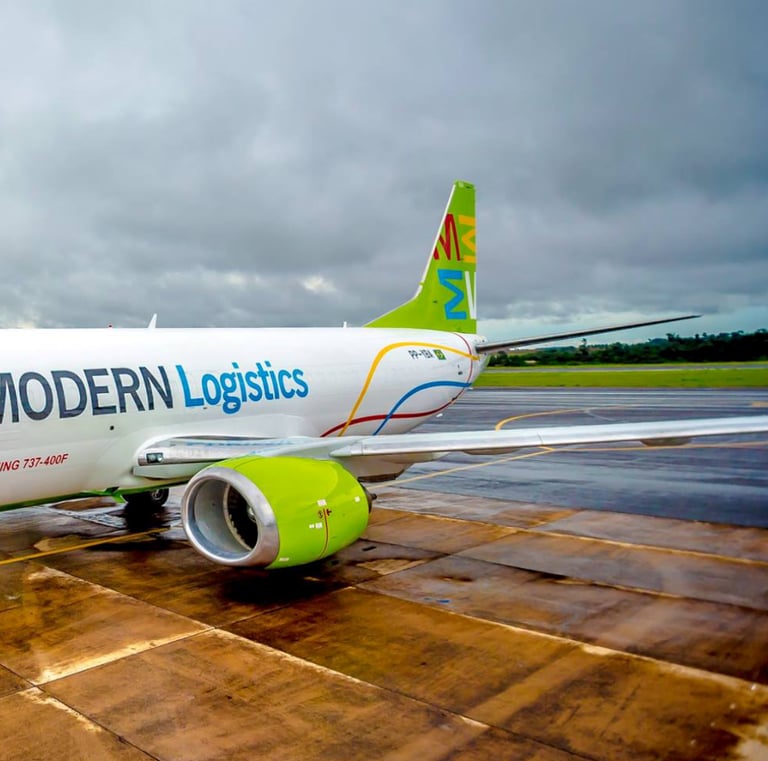 Case modern 7 Avião Boeing 737